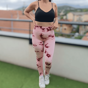 Legging de sport taille haute – Y&D Fashion – Rose