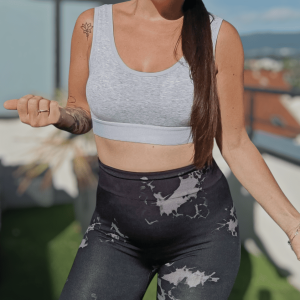 Brassière de sport – Grise – OUNO