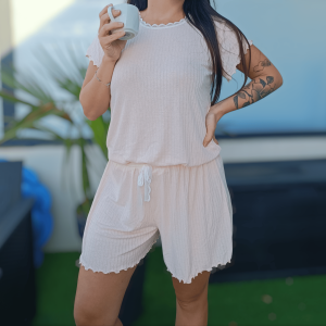 Pyjama short cocooning – Multi Sexy – Rose
