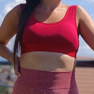Brassière de sport – Fushia – OUNO
